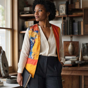 Art Inspired Fashion Accessories: A Guide to Designer Silk Scarves