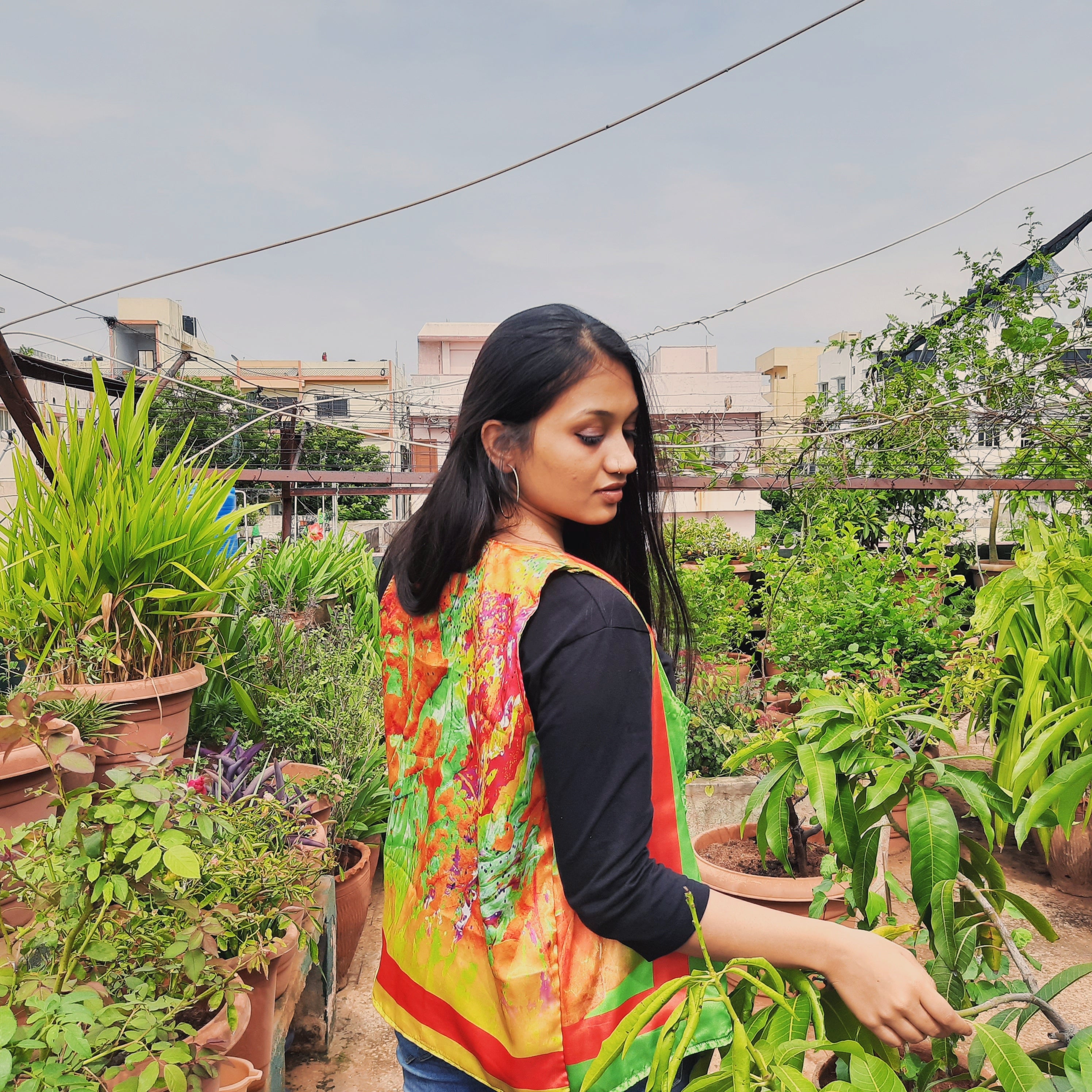 AUTUMN ROSE Artistic Women´s Vest