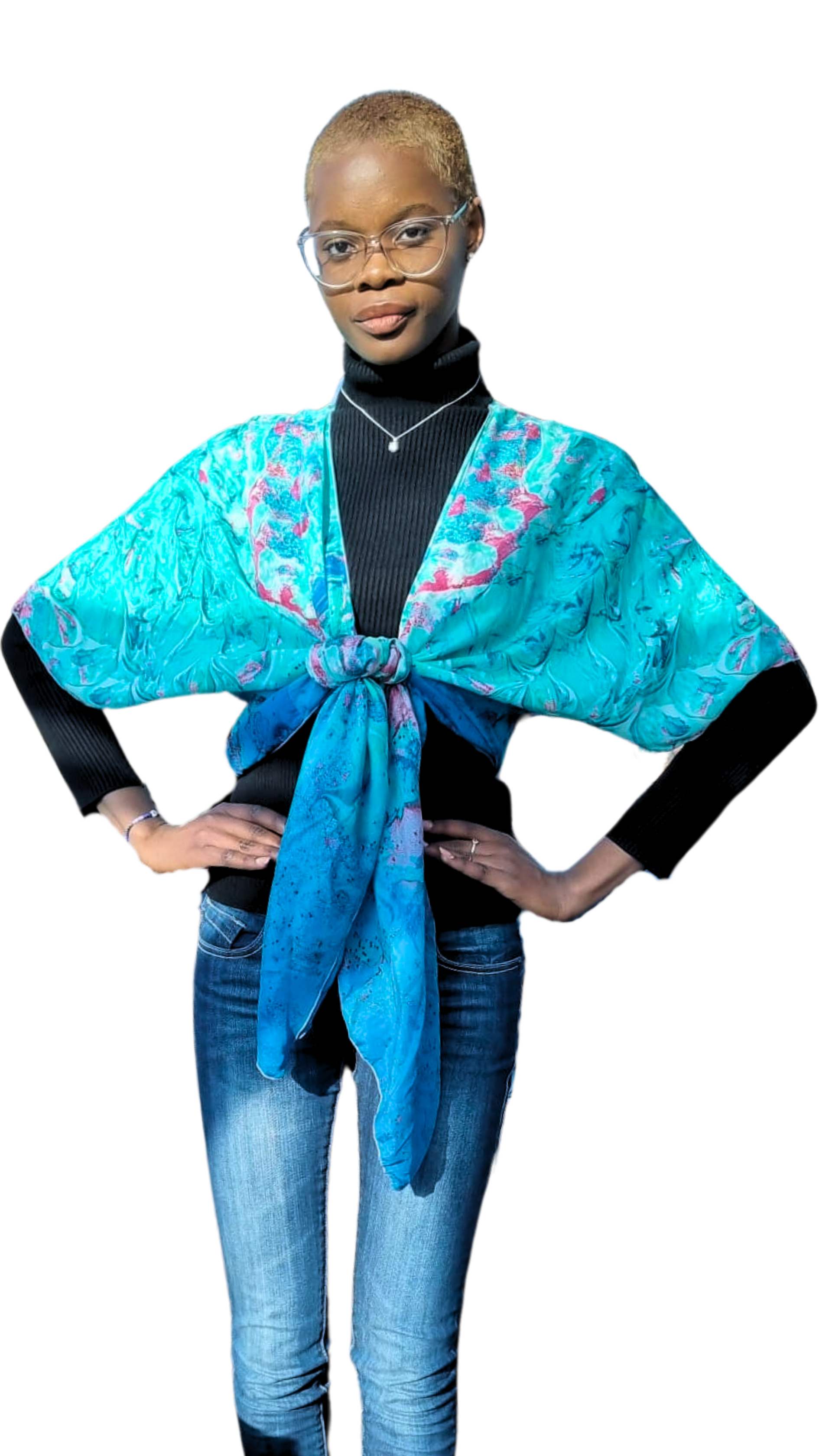 SERENITY (TURQUOISE) Designer Wrap