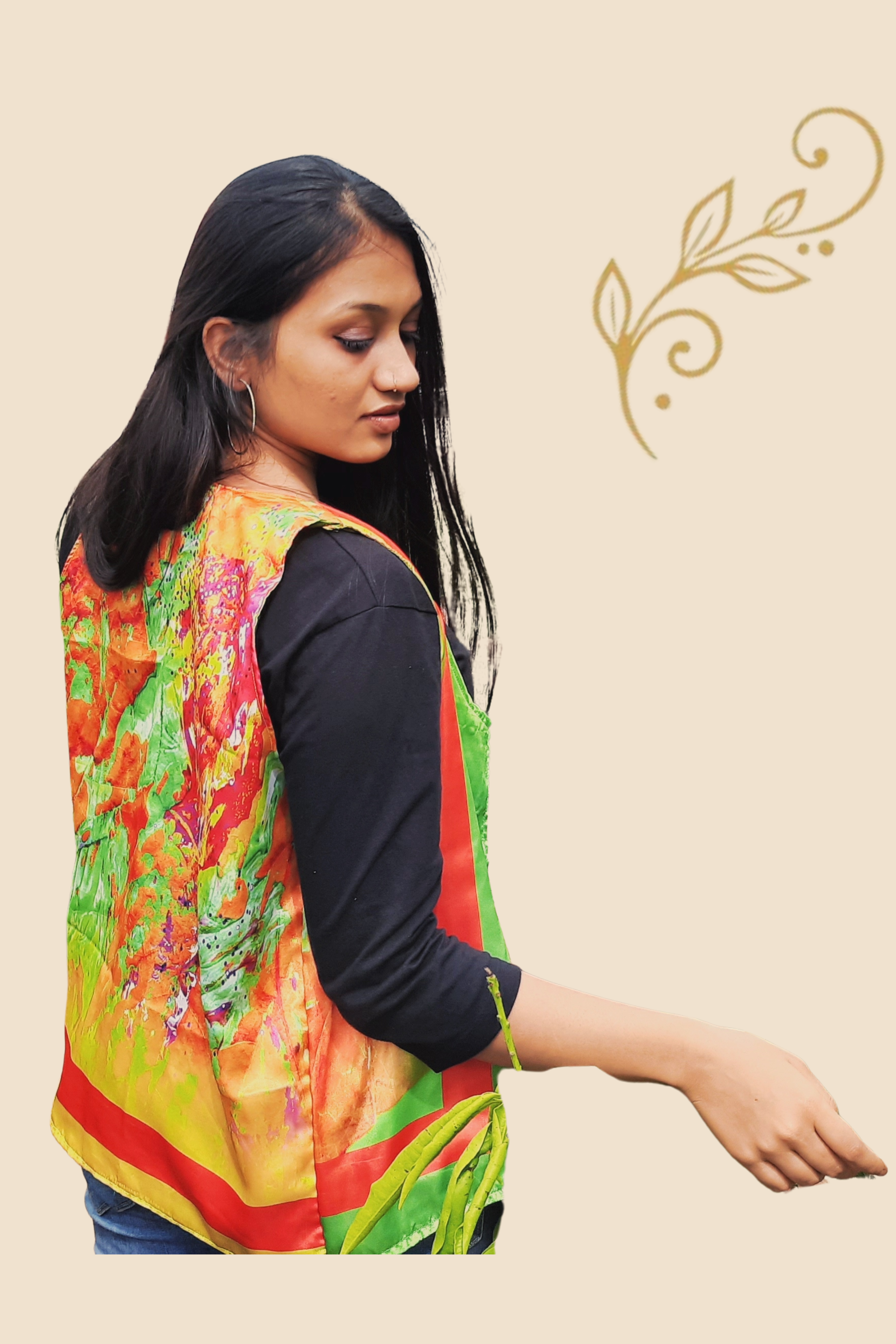 AUTUMN ROSE Artistic Women´s Vest