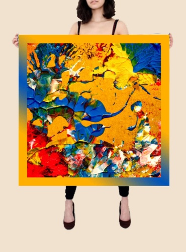 ALICE IN WONDERWORLD Artistic Designer Scarf