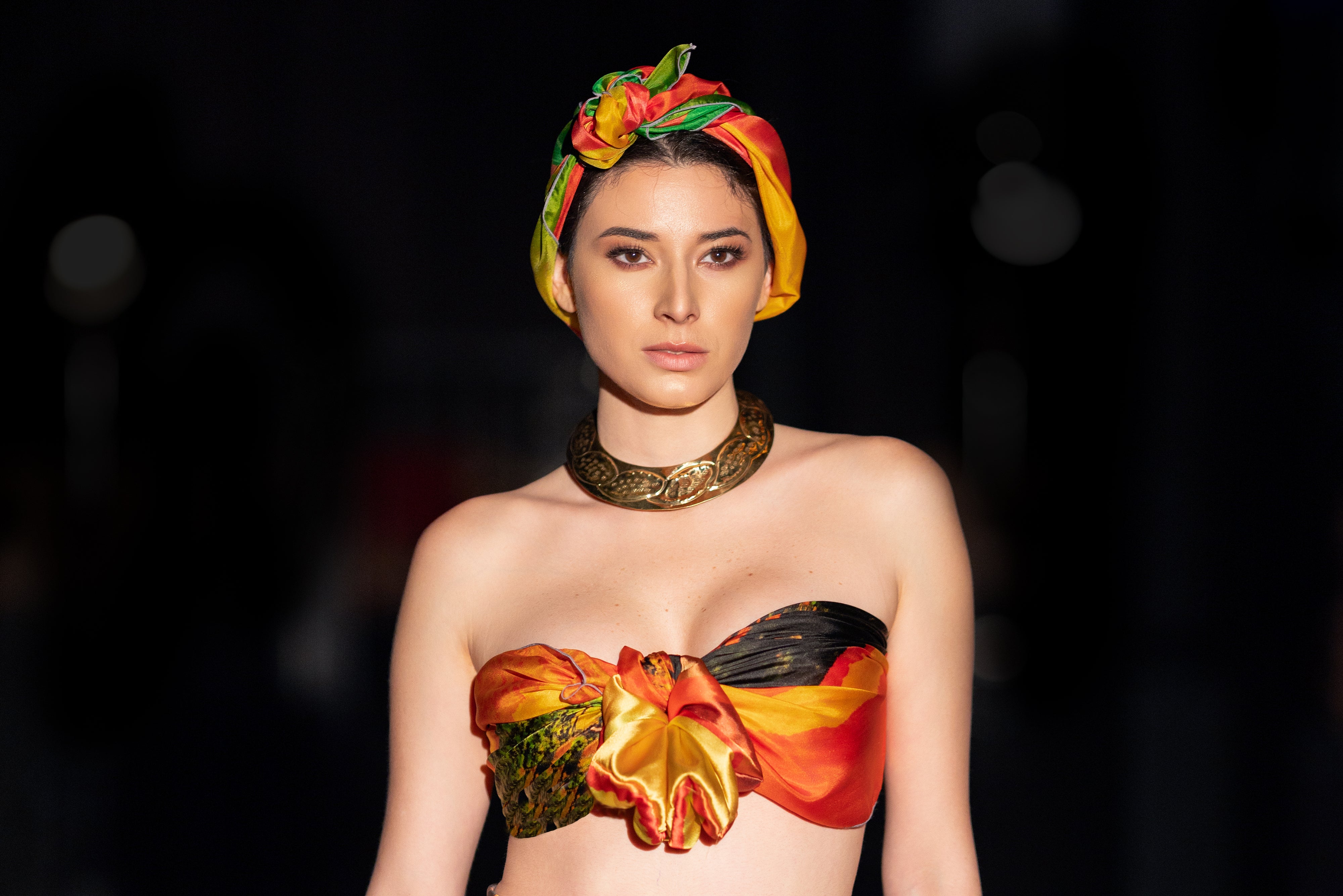 COLORFUL DREAMS Artistic Design Scarf