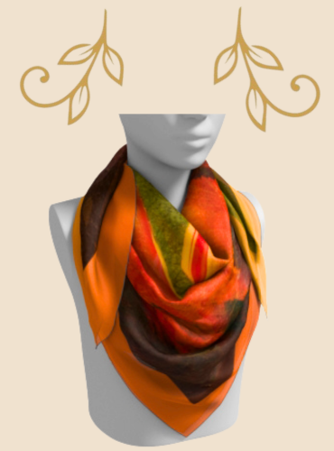 WOMAN IN A HURRY Designer Scarf For Ladies