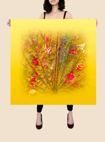 FALL INTO FALL Artistic Designer Scarf