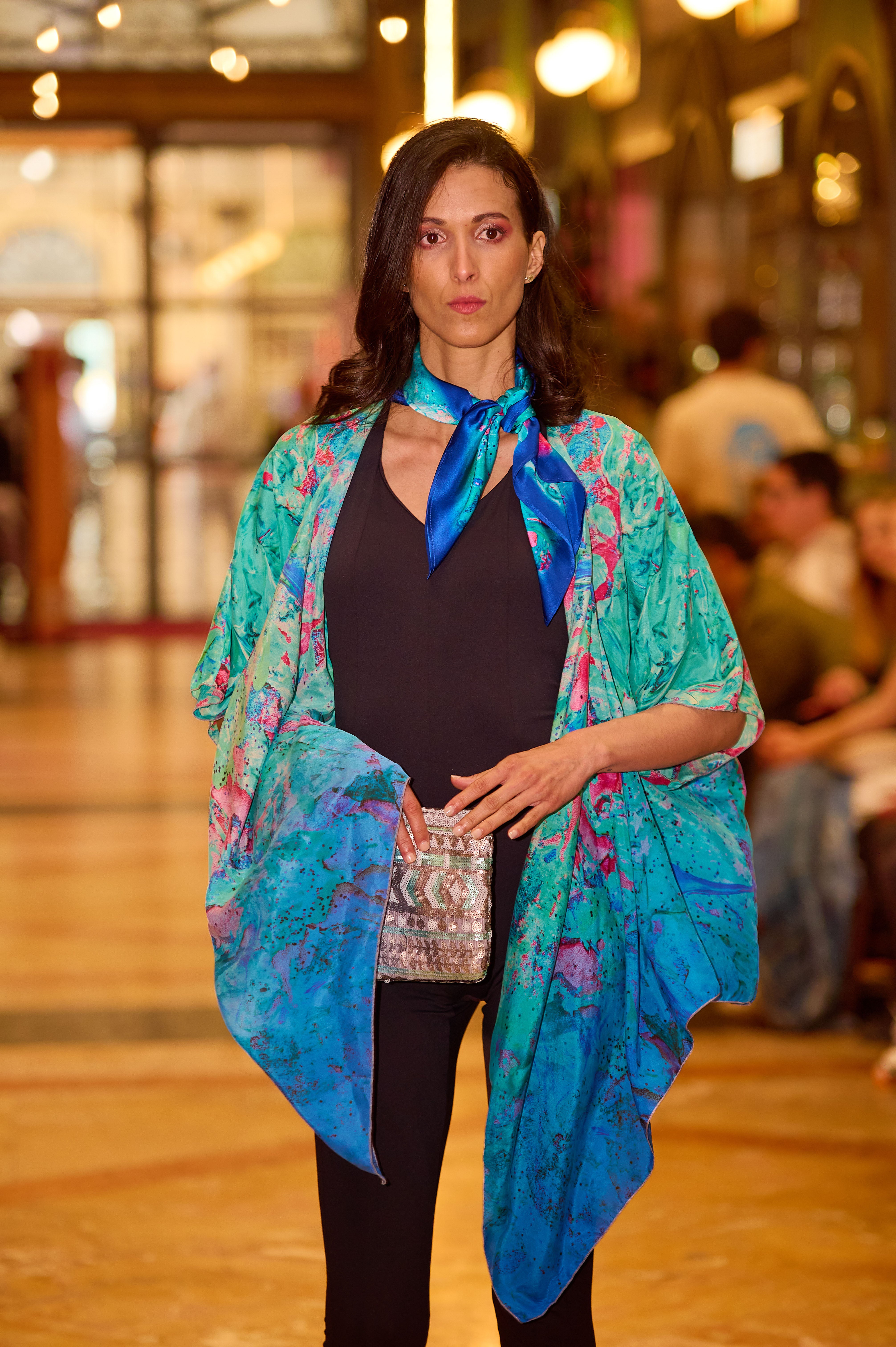 SERENITY (TURQUOISE) Designer Wrap