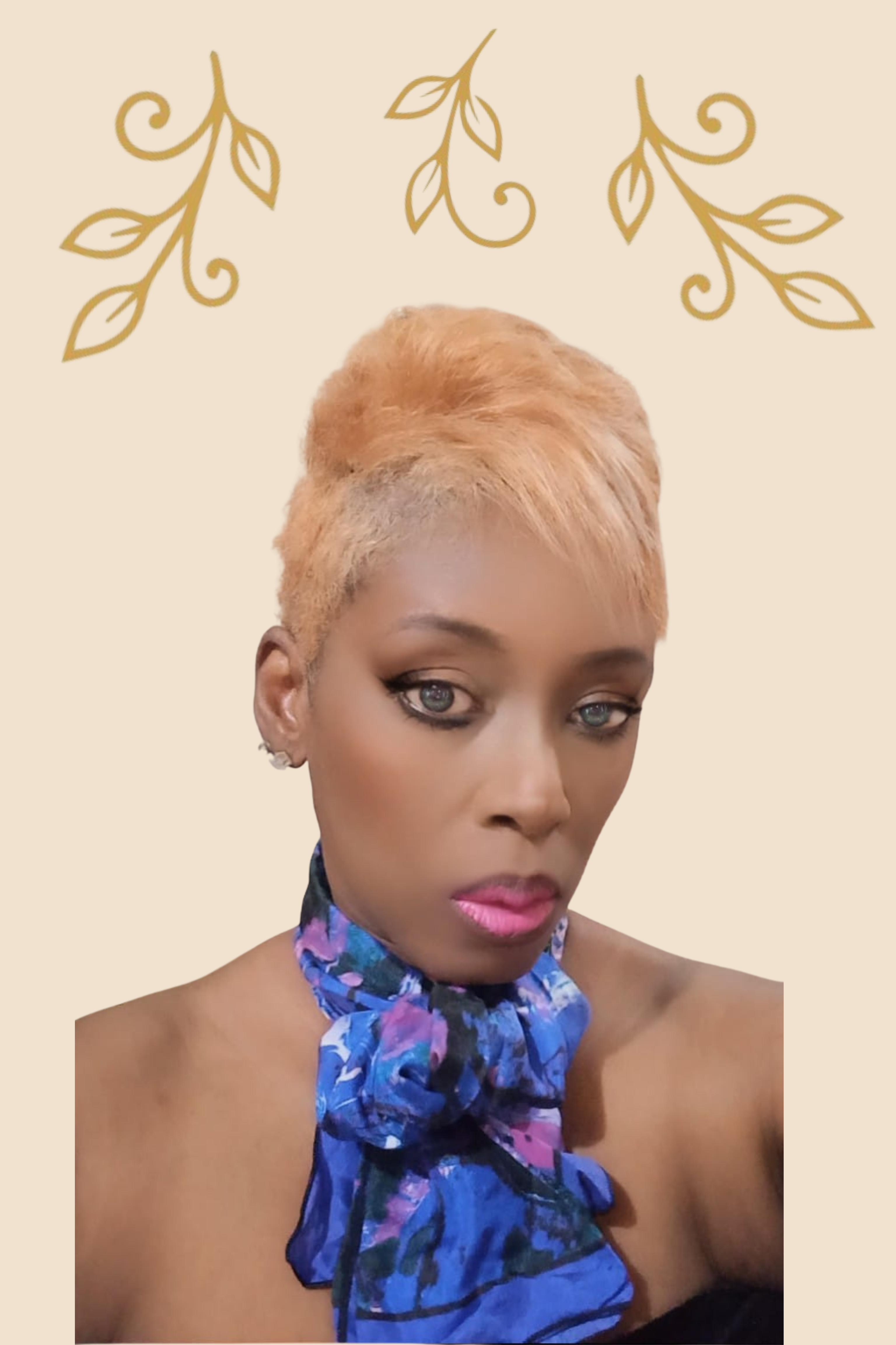 GOLDEN HORSE Artistic Designer Scarf