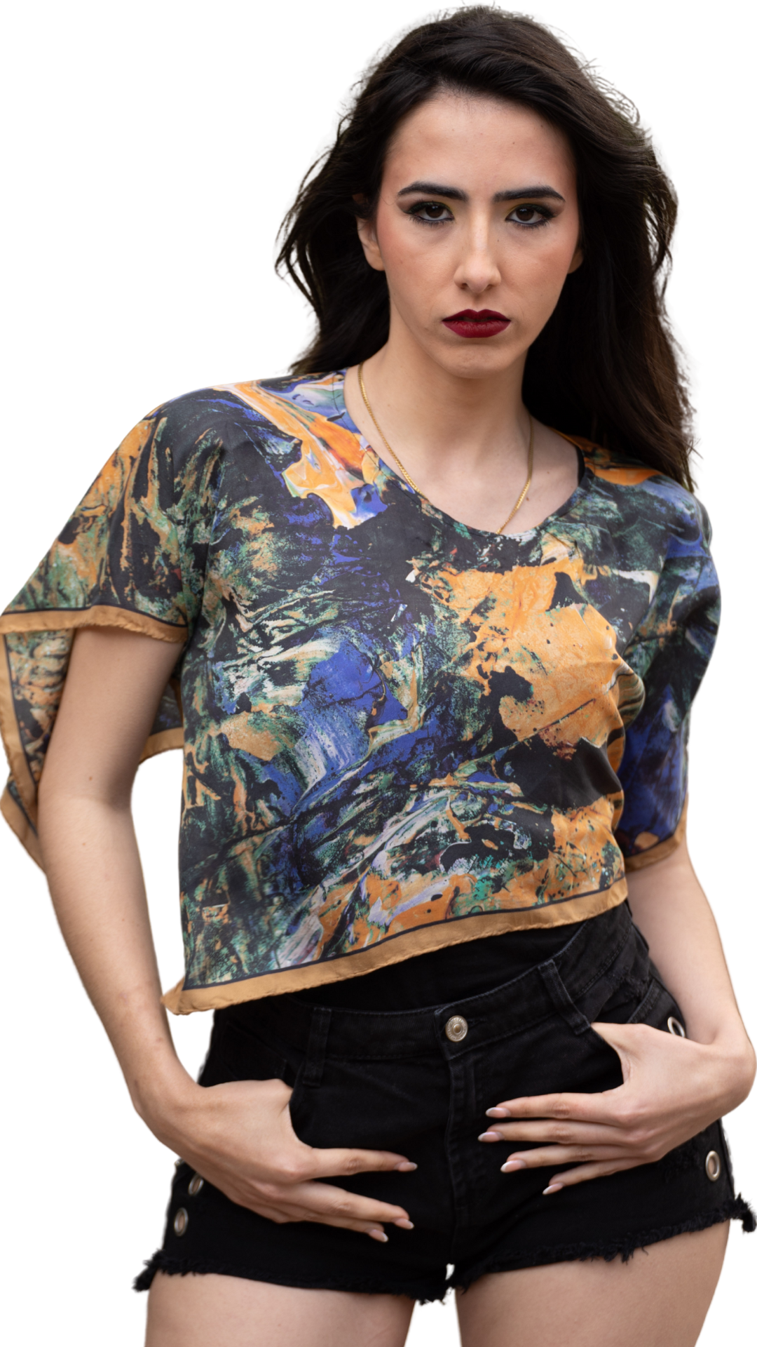 GOLDEN HORSE (GREEN) Designer Wrap