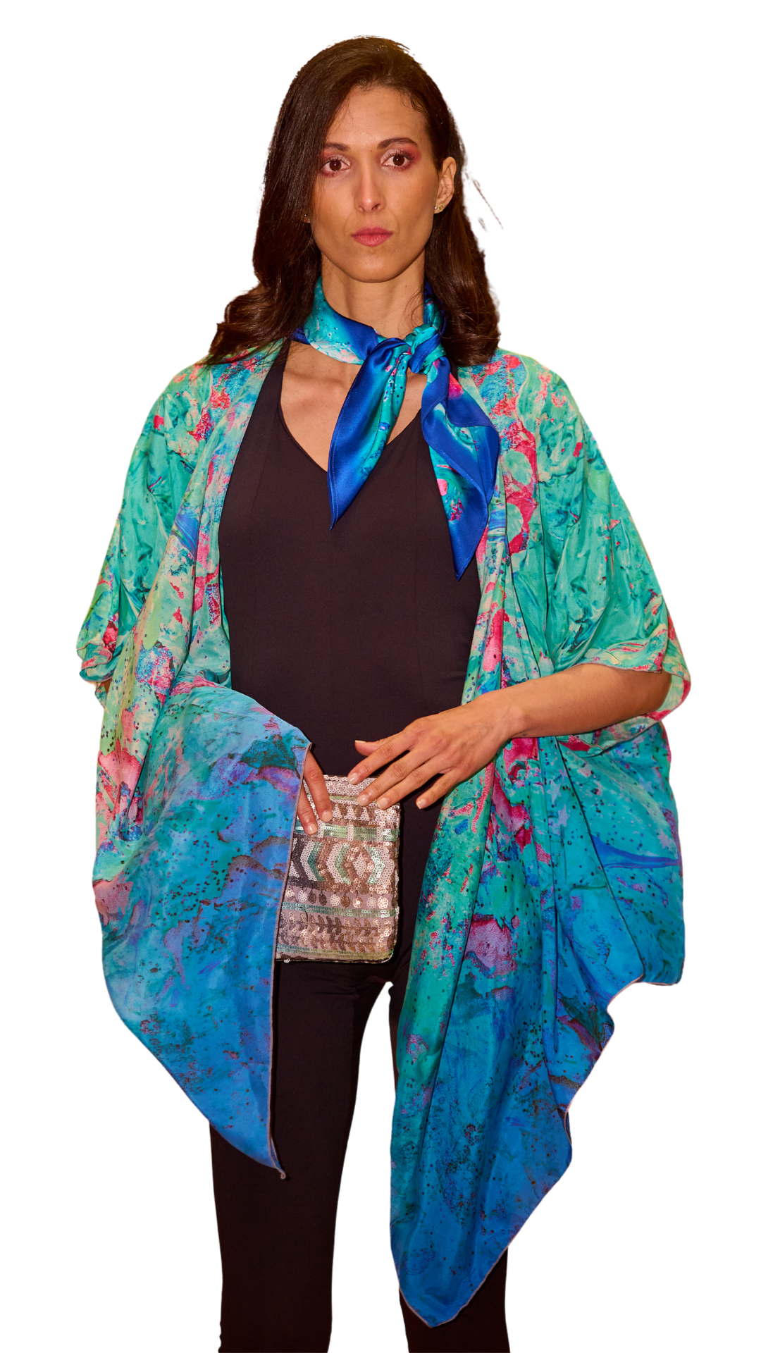 SERENITY (TURQUOISE) Designer Wrap