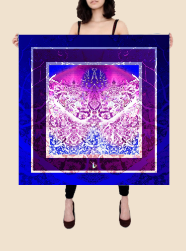MY DIVINE MOTHER Designer Scarf For Ladies