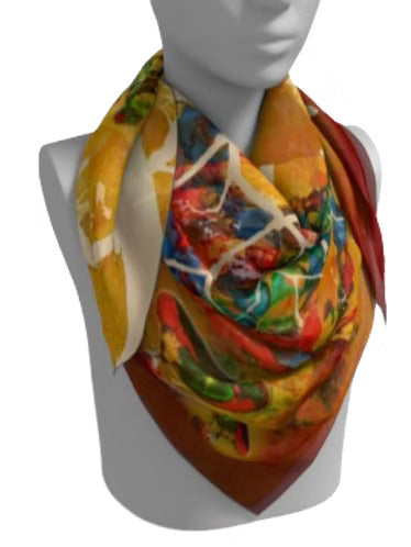 PSYCHEDELIC FOREST (ii) Artistic Design Scarf