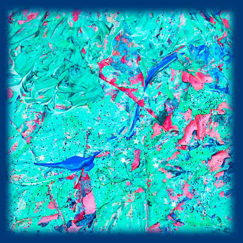 SERENITY (TURQUOISE) Designer Dual Wrap