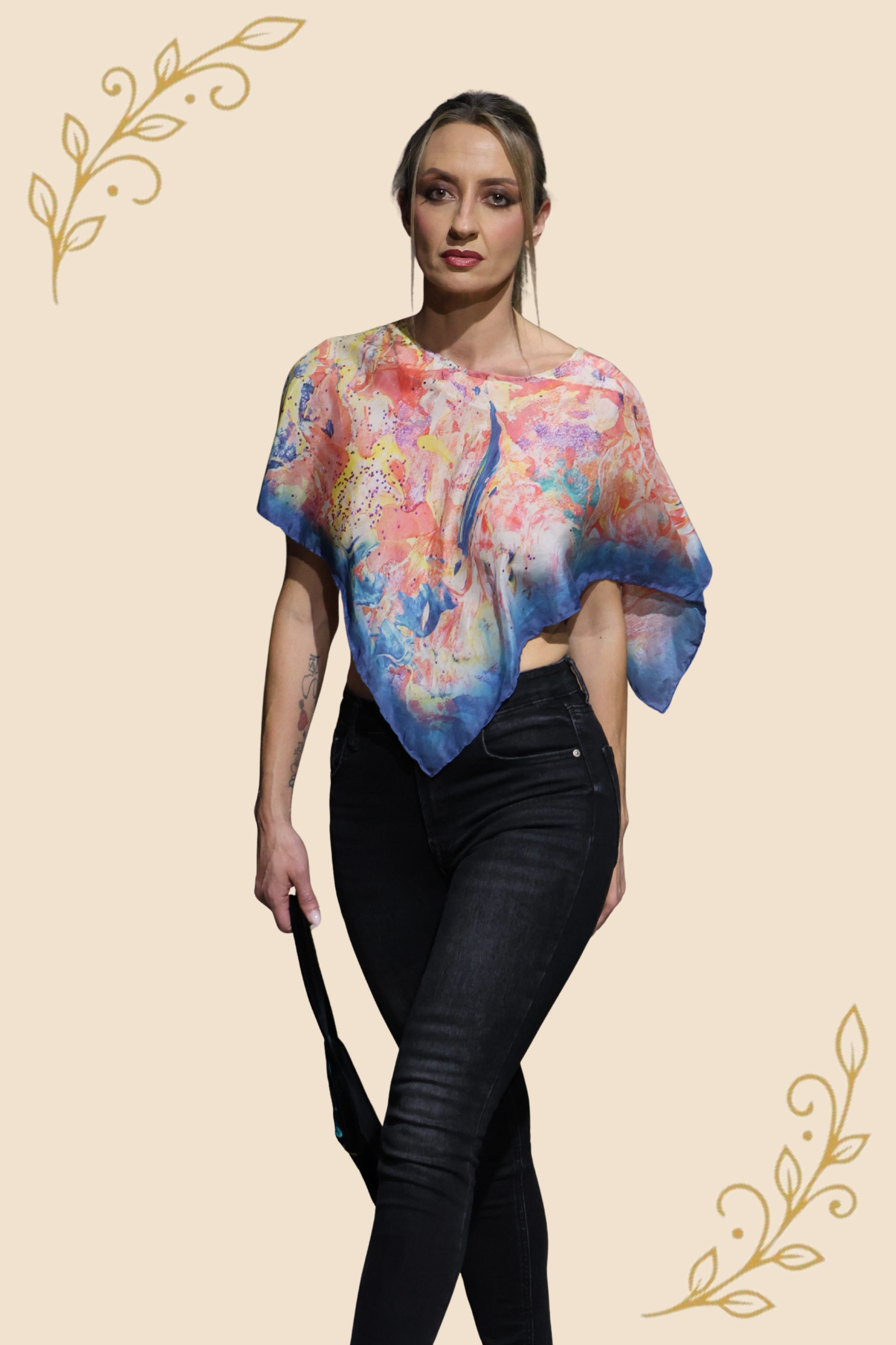 SERENITY (WHITE) Designer Single Wrap