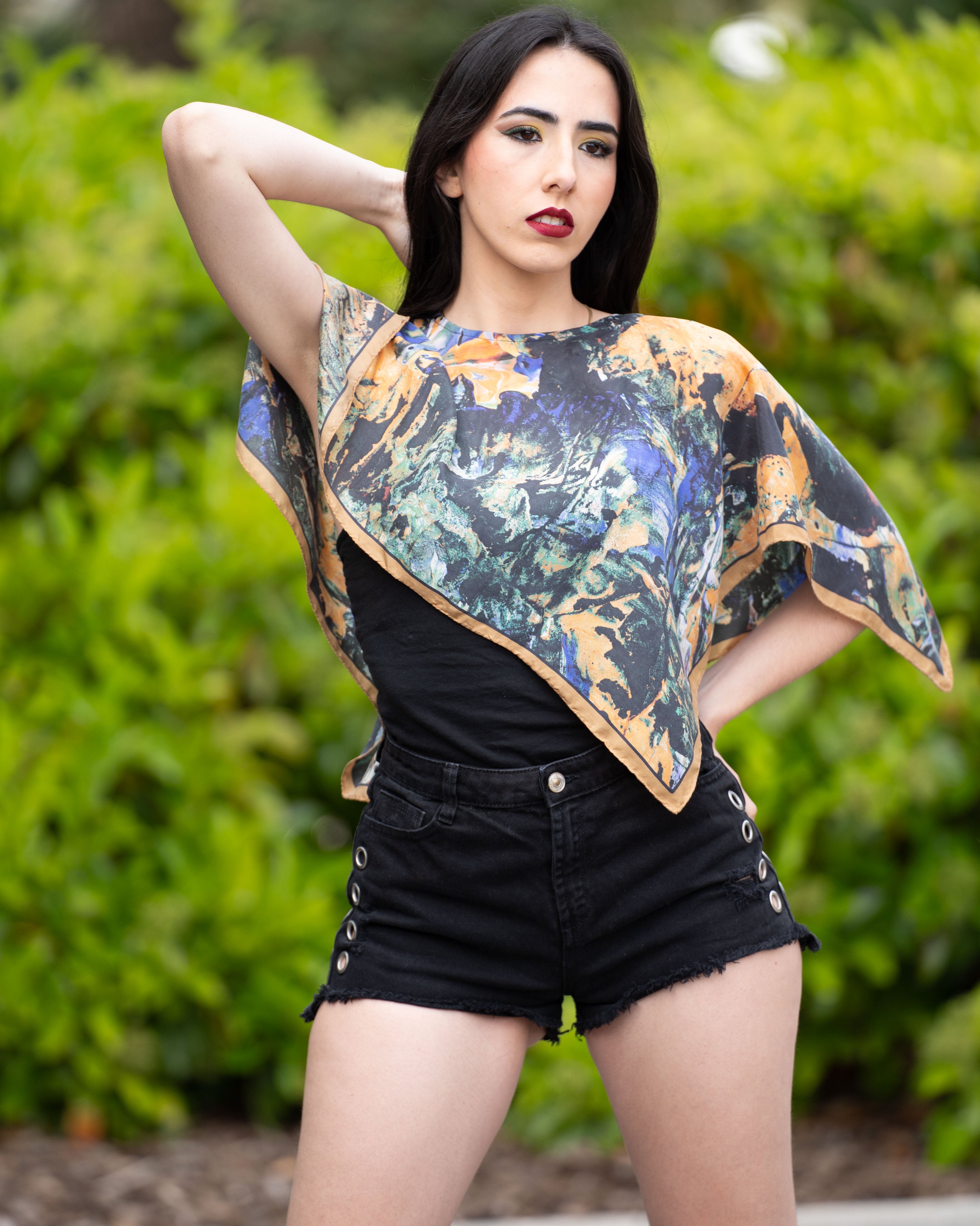 GOLDEN HORSE (GREEN) Designer Wrap