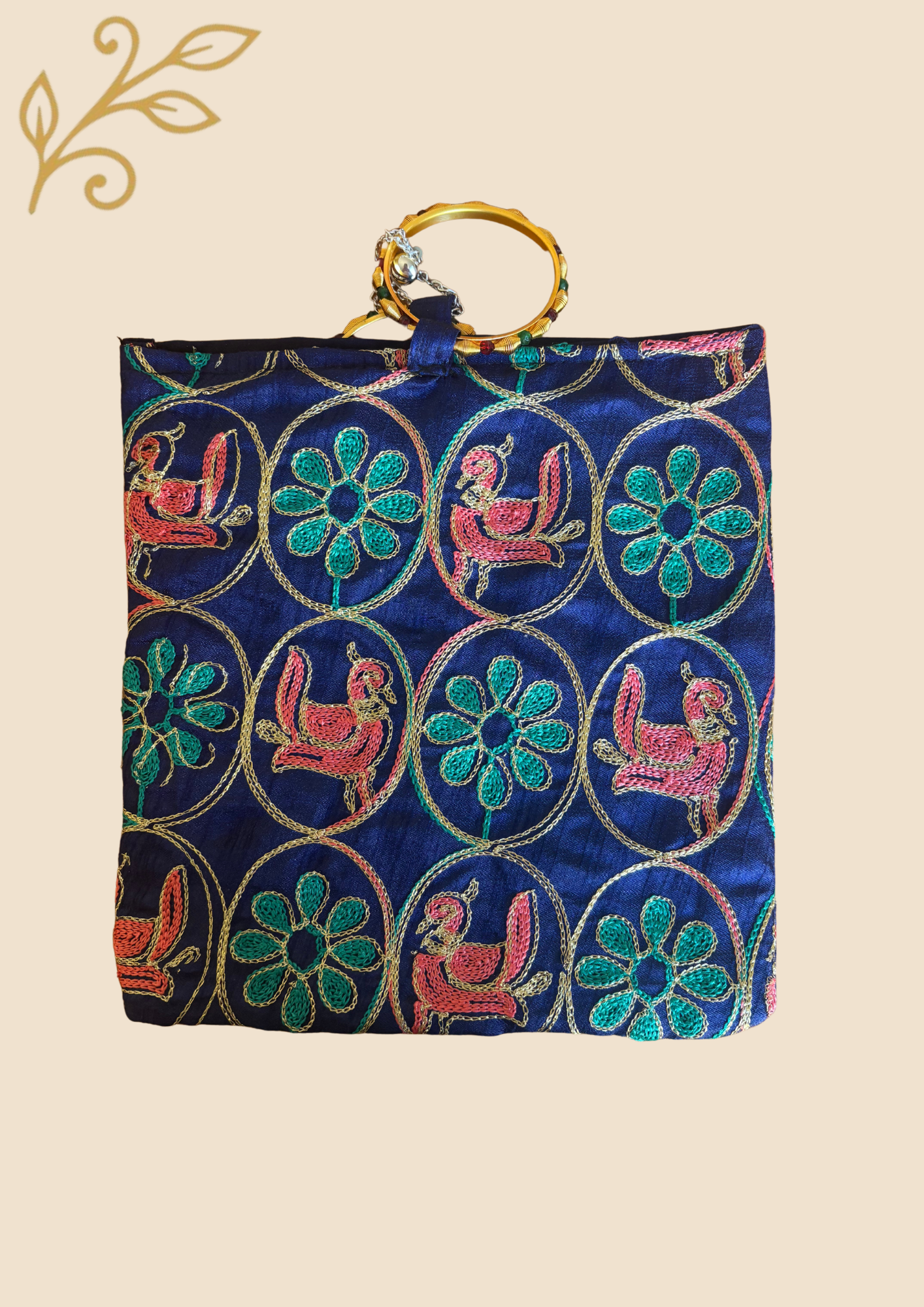 SARI ELEGANCE Upcycled Bracelet Bag