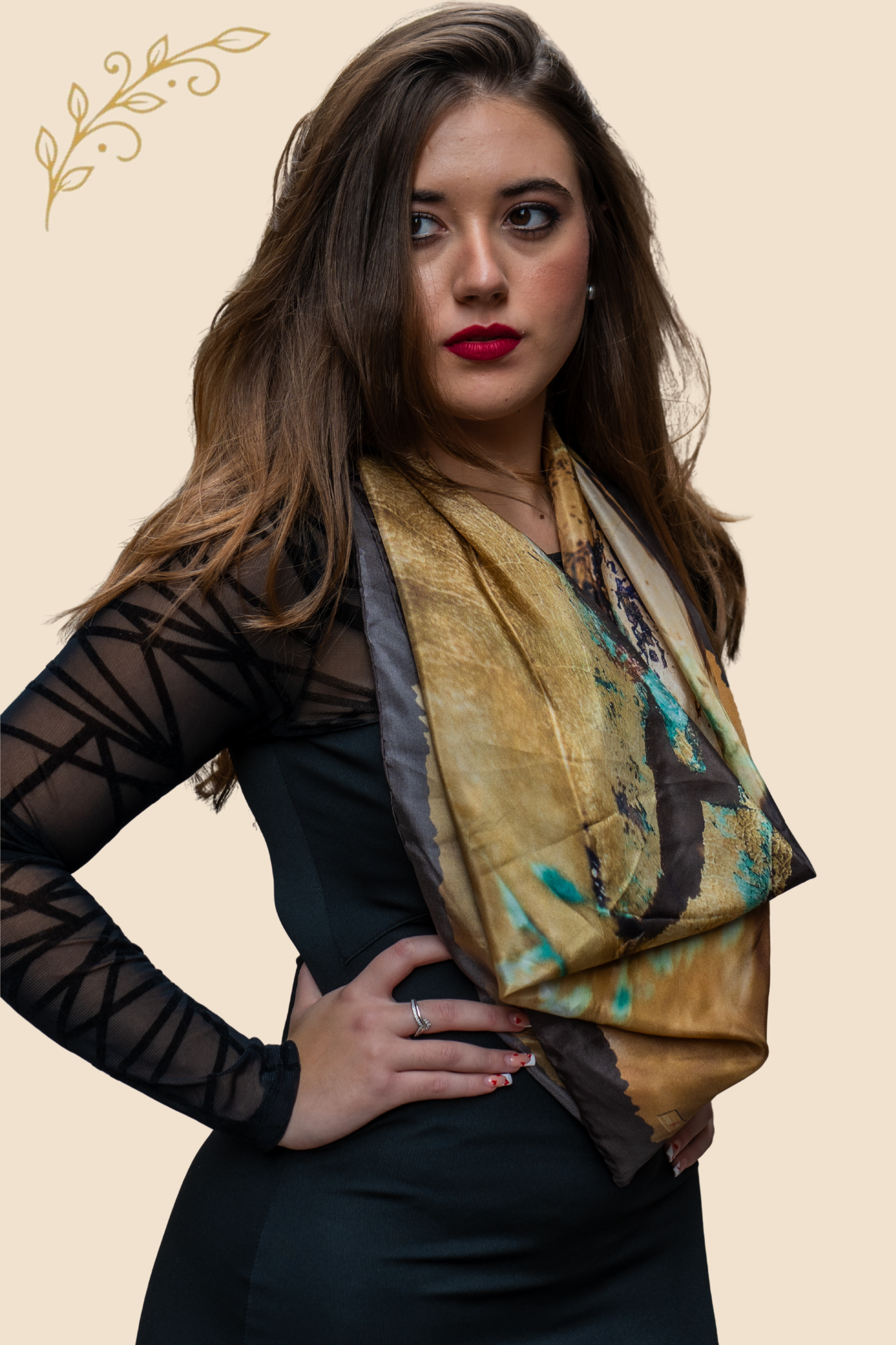 DESERT FAIRY Designer Scarf For Ladies