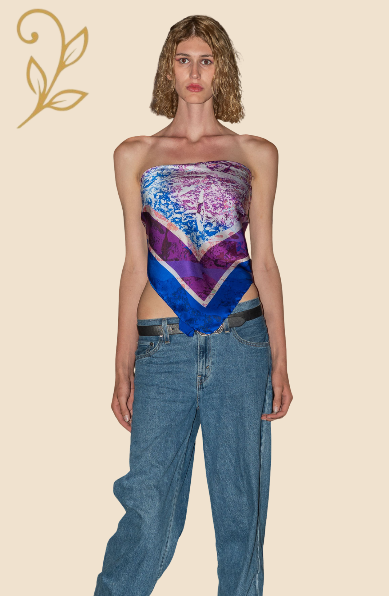 MY DIVINE MOTHER Designer Scarf For Ladies