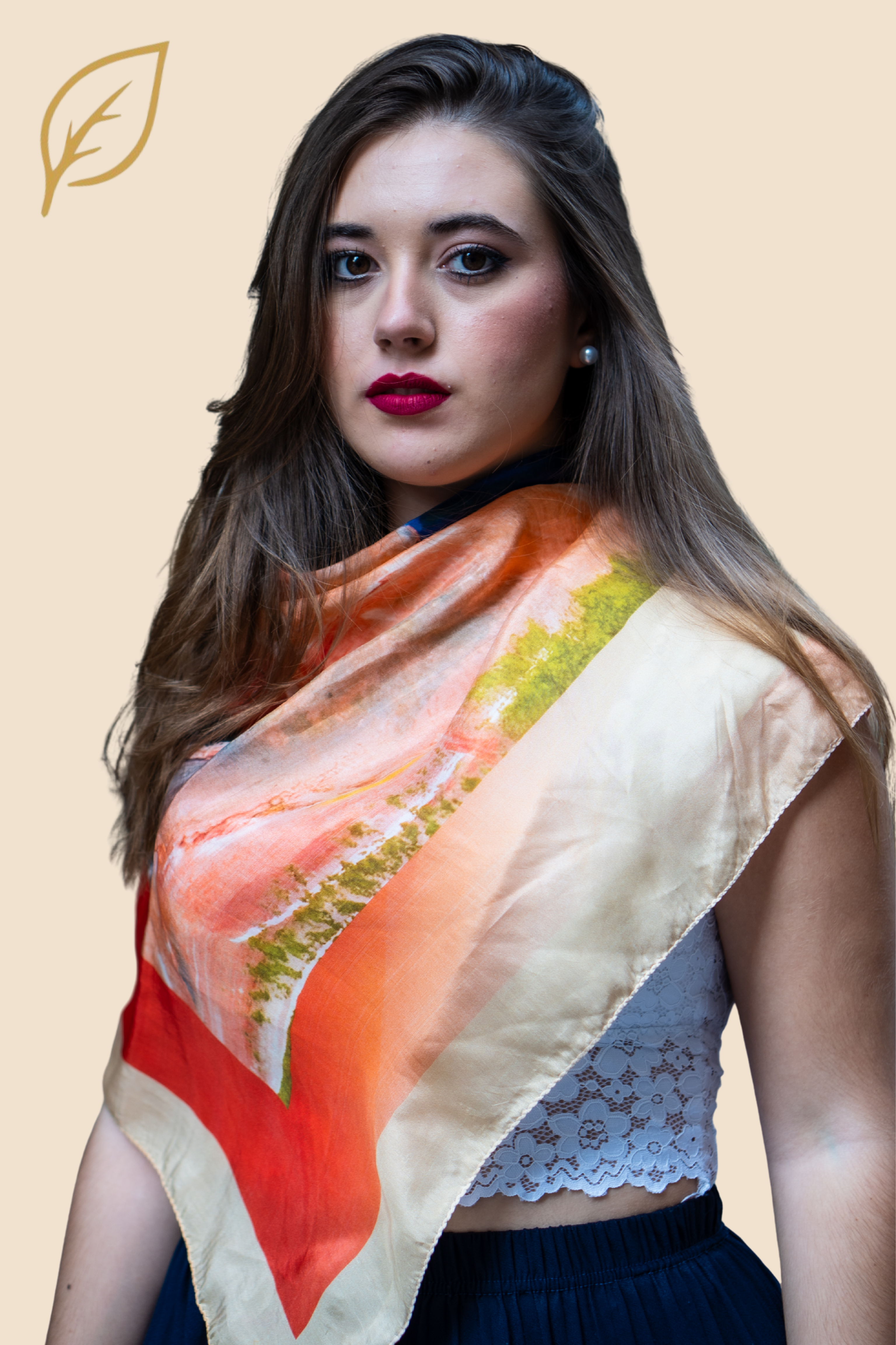 BLUE WHALES Designer Scarf For Ladies