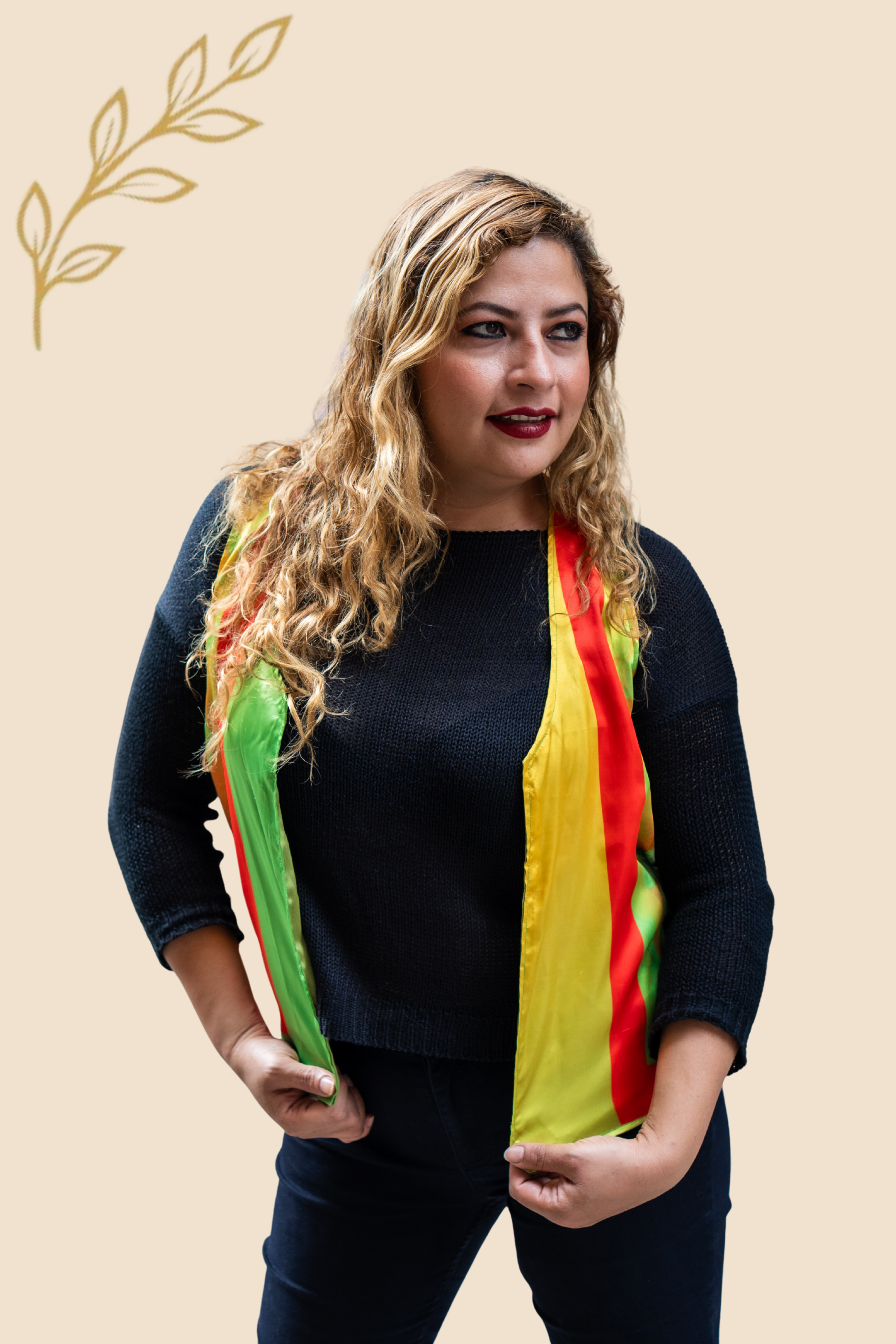 AUTUMN ROSE Artistic Women´s Vest