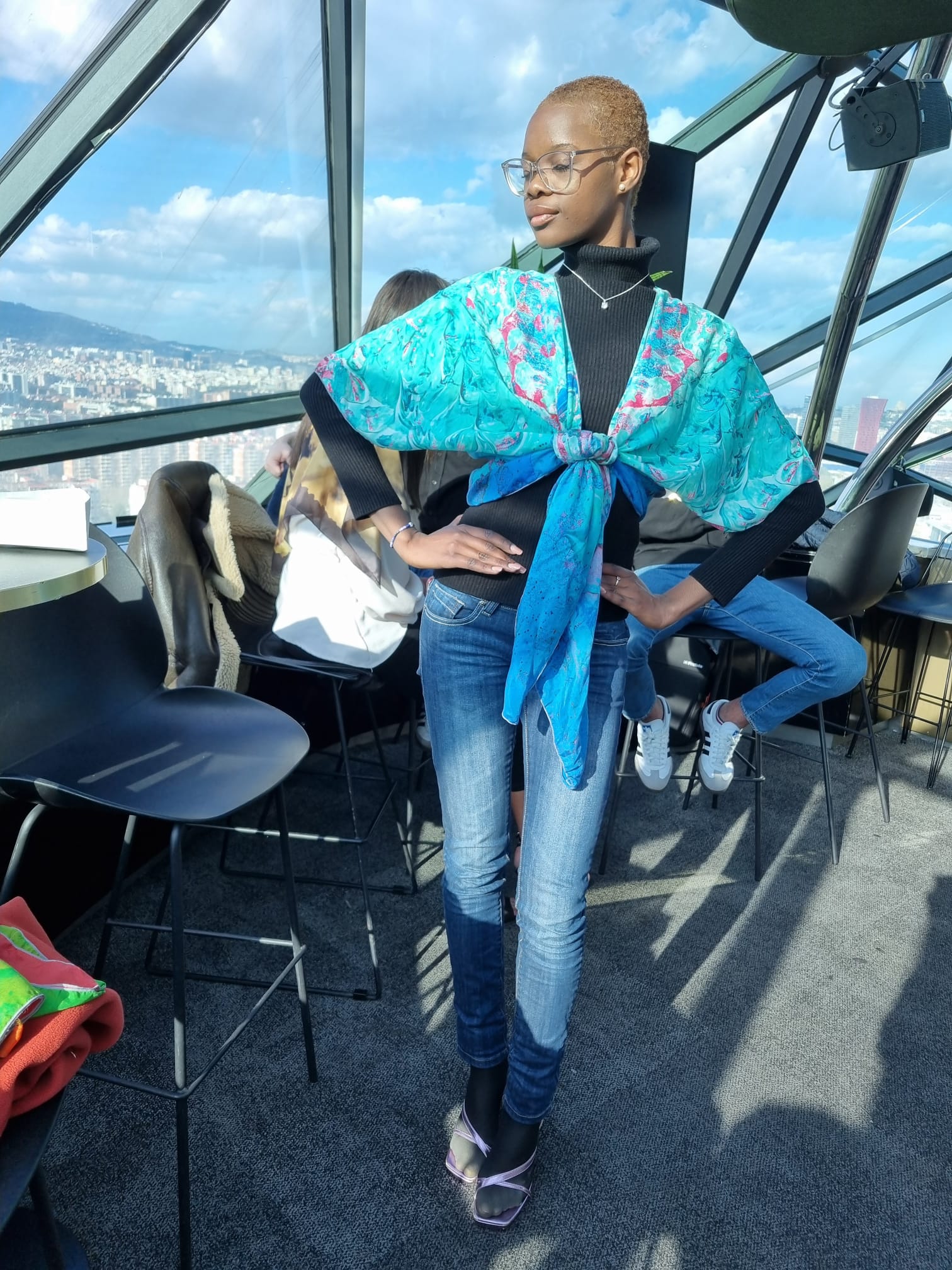 SERENITY (TURQUOISE) Designer Wrap