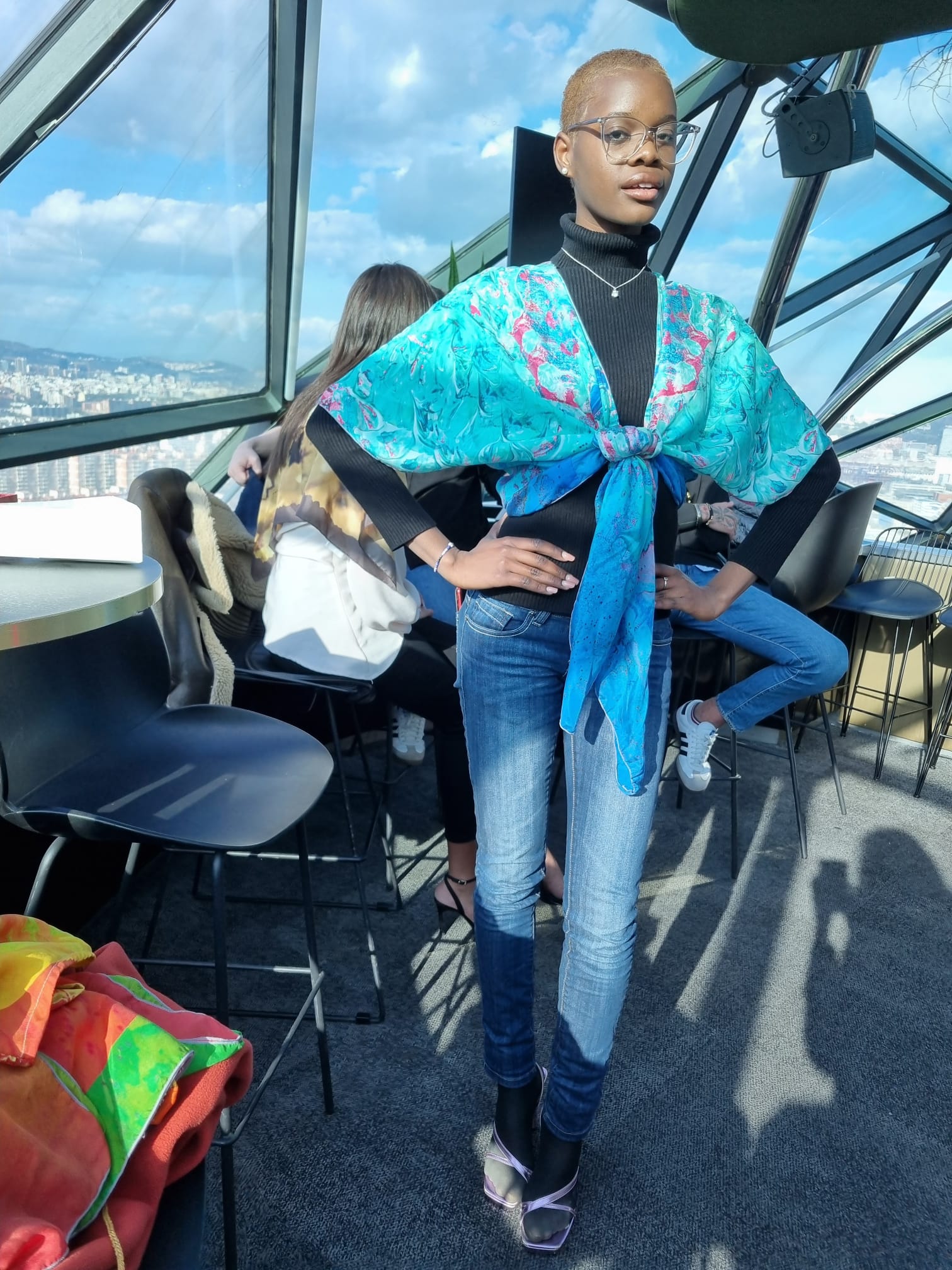 SERENITY (TURQUOISE) Designer Wrap