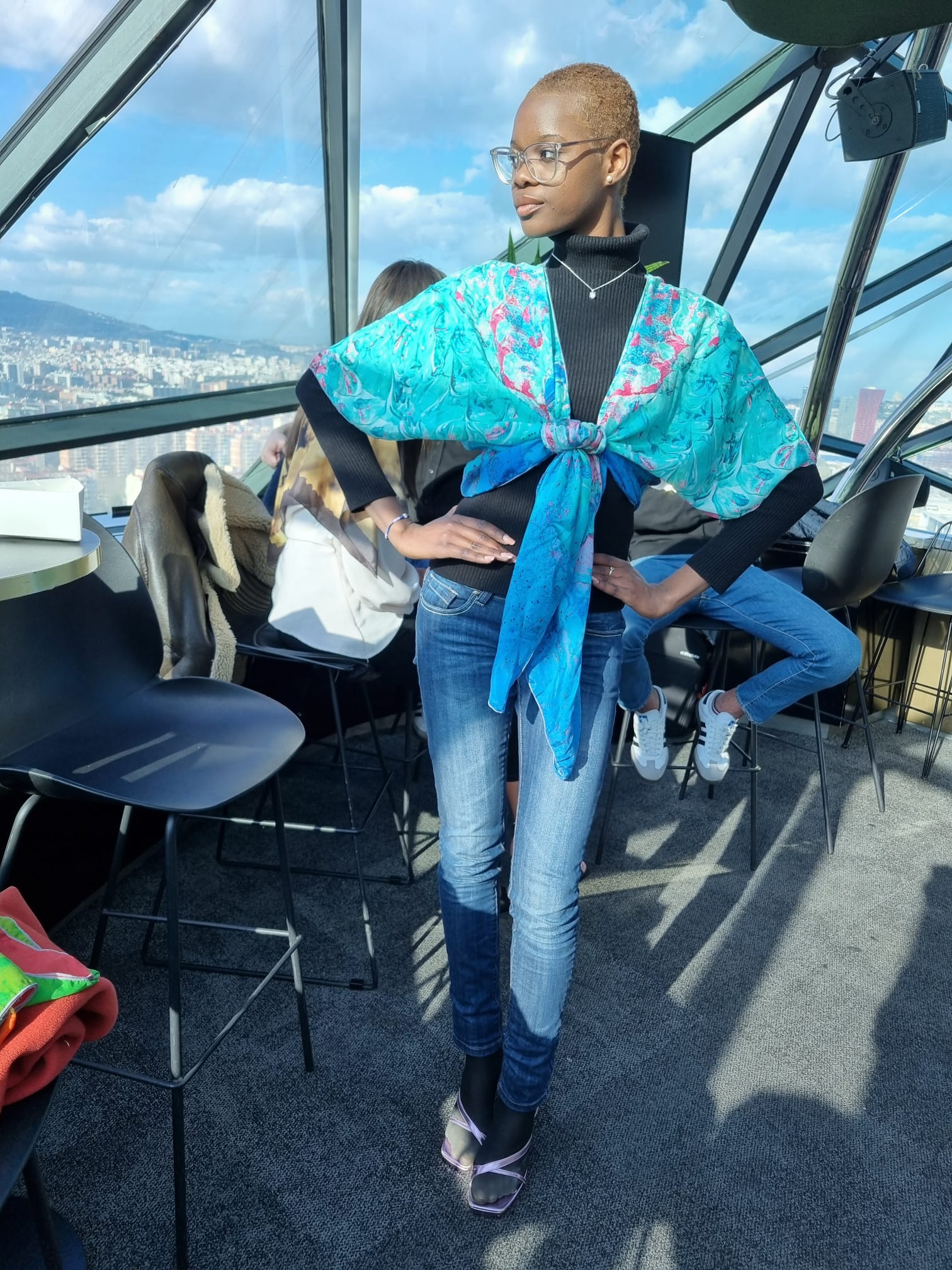 SERENITY (TURQUOISE) Designer Wrap